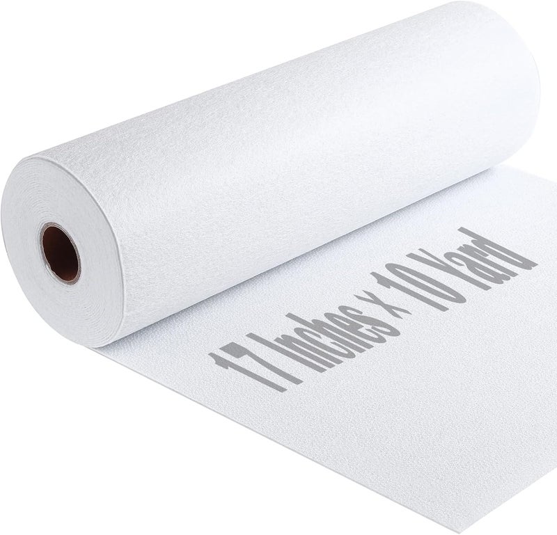 A ANYSSI Fusible Fleece Interfacing, One-Sided Loft Fusible Fleece for Sewing, Quilting, Crafts, Clothing, Bags (17 Inches x 10 Yard) Medium Weight, Easy Iron-On Application, Enhanced Projects - Image 1